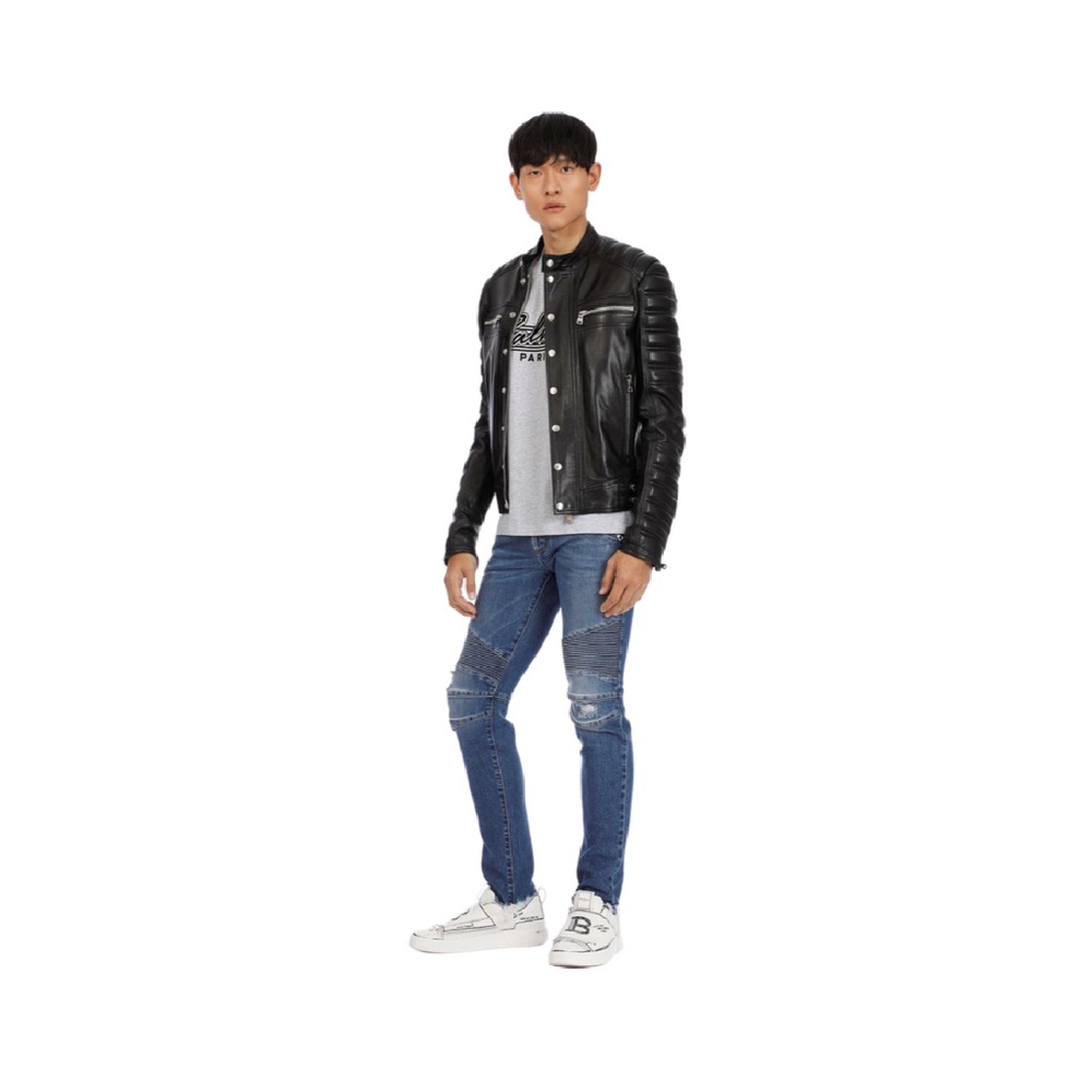 BALMAIN ZIP TAPERED JEANS - Picture 5 of 5